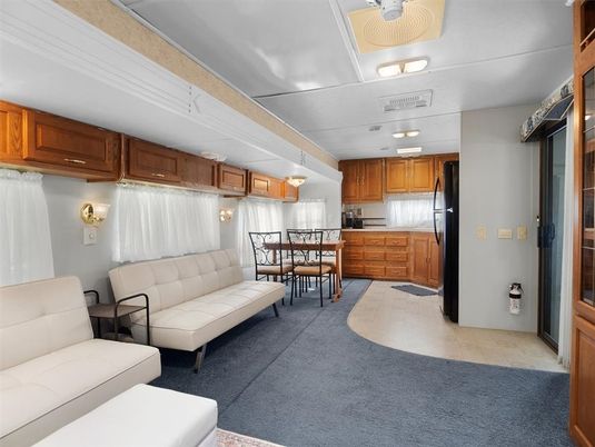Dining room, Interior, Kitchen