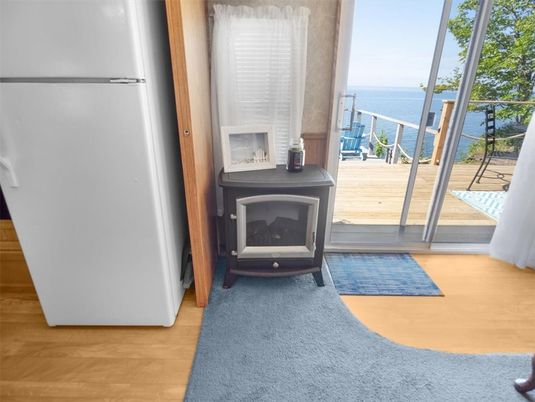 Fireplace, Interior, Water, Wood Texture Flooring