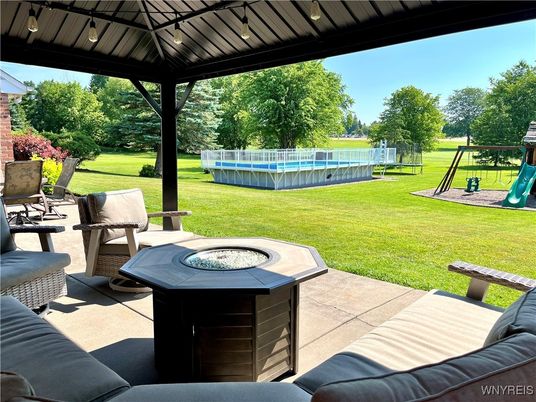 Backyard, Exterior, Playground, Pool