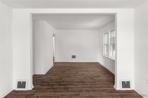 Empty room, Interior, Wood Texture Flooring