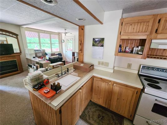 Interior, Kitchen, Living room
