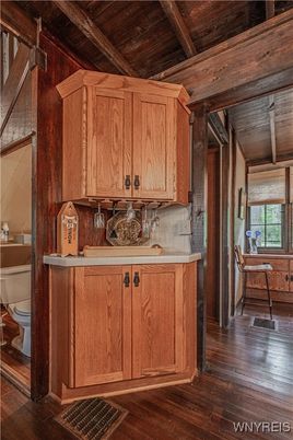 Interior, Kitchen, Wooden Ceilings, Wood Texture Flooring