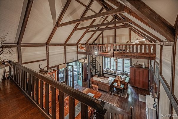 Interior, Wooden Beams, Wood Texture Flooring