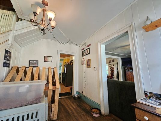Chandelier, Interior, Wood Texture Flooring
