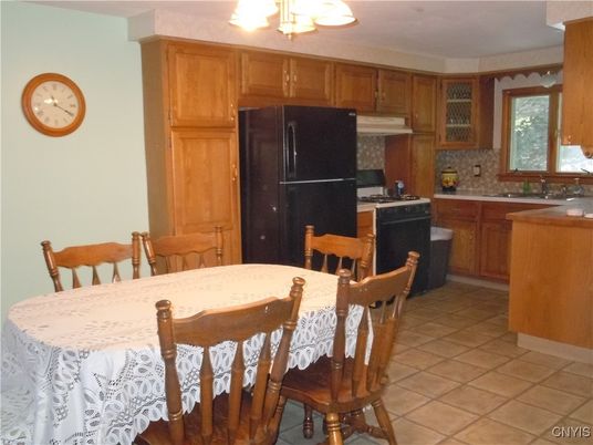 Dining room, Interior, Kitchen