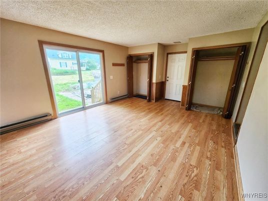 Empty room, Interior, Wood Texture Flooring