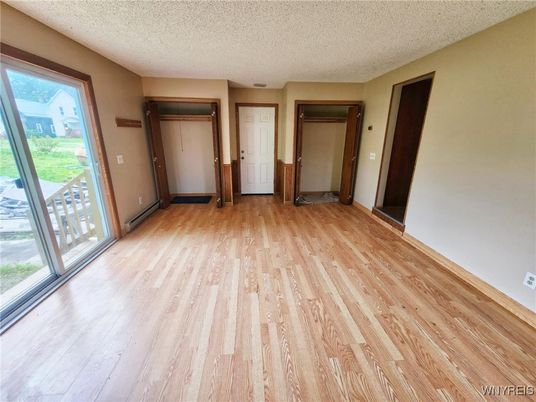 Empty room, Interior, Wood Texture Flooring