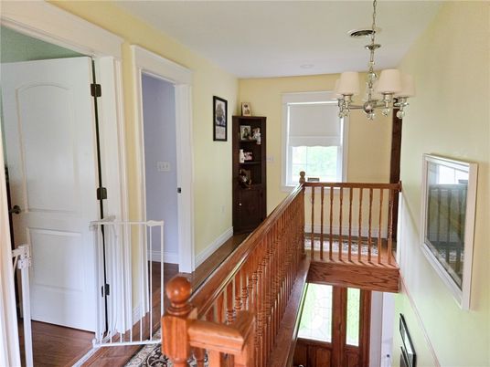 Chandelier, Interior, Wood Texture Flooring