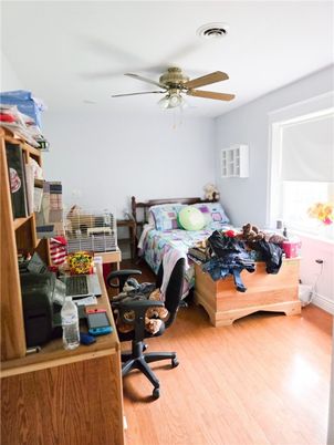 Bedroom, Home Office, Interior, Wood Texture Flooring
