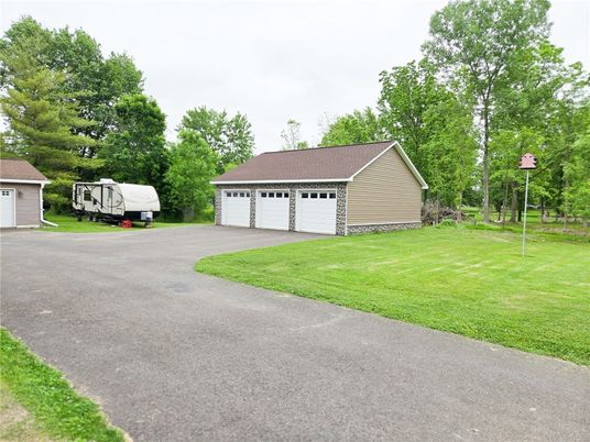 Backyard, Detached Garage, Exterior