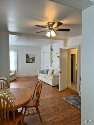 Dining room, Interior, Wood Texture Flooring