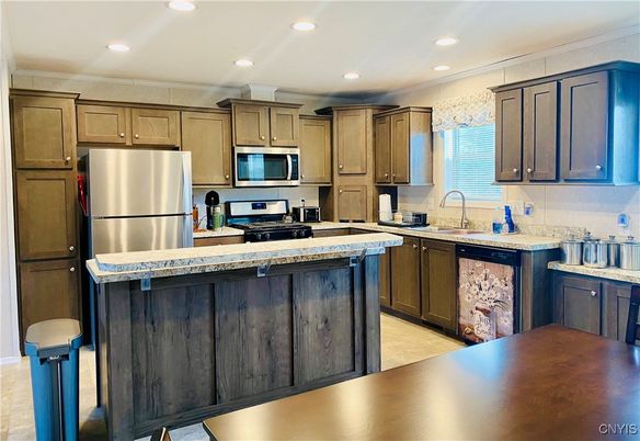 Interior, Kitchen, Recessed Lighting, Stainless Steel Appliances