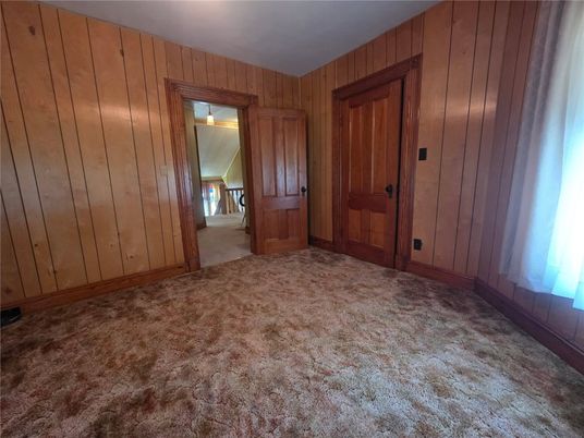 Empty room, Interior, Wooden Walls