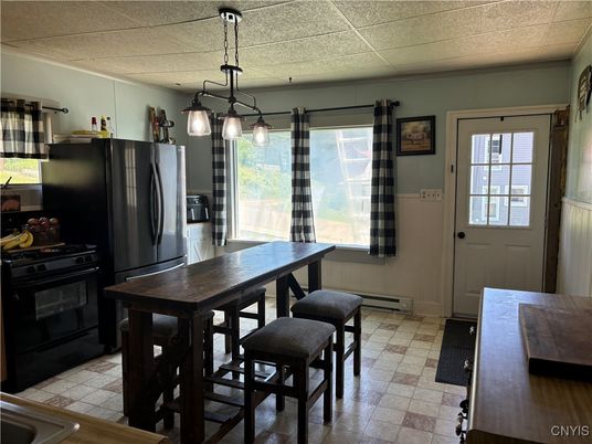 Dining room, Interior, Kitchen, Pendant Lights