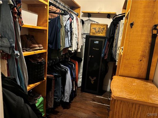 Interior, Walk-in Closets, Wood Texture Flooring