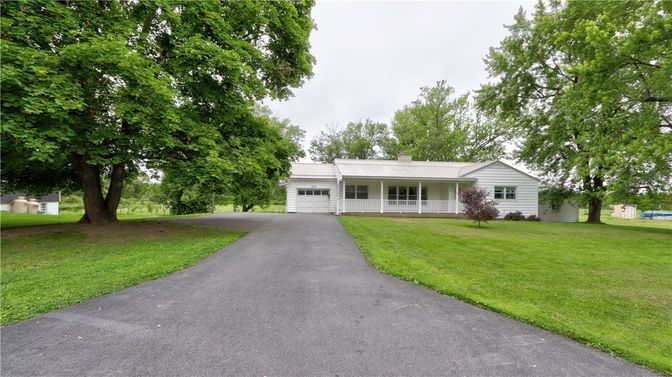 Attached, Backyard, Exterior, Facade, Ranch