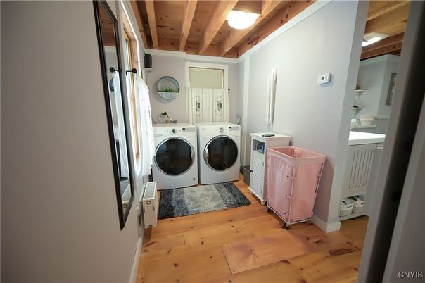 Interior, Washer, Wooden Beams, Wooden Ceilings, Wood Texture Flooring