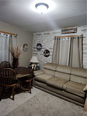 Dining room, Interior, Living room, Stone Walls