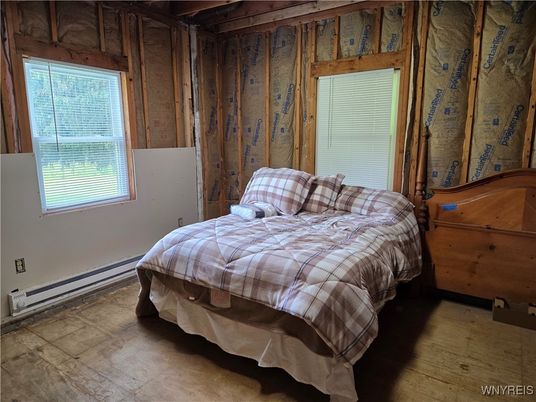 Bedroom, Interior, Wood Texture Flooring, Wooden Walls