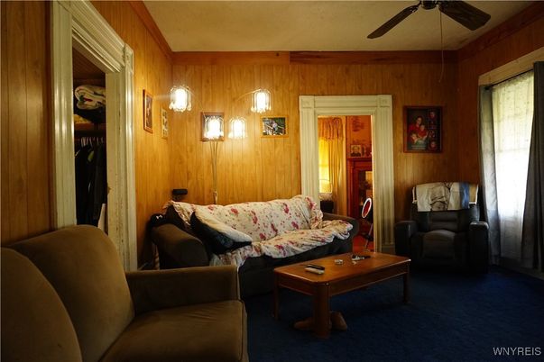Interior, Living room, Wooden Walls