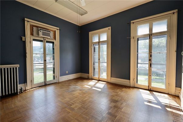 Empty room, Interior, Wood Texture Flooring