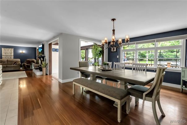 Chandelier, Dining room, Interior, Living room, Wood Texture Flooring