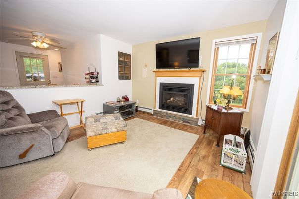 Fireplace, Interior, Living room, Wood Texture Flooring