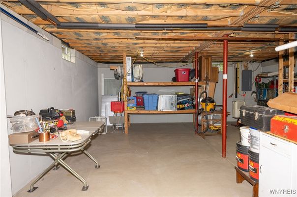 Interior, Wooden Beams