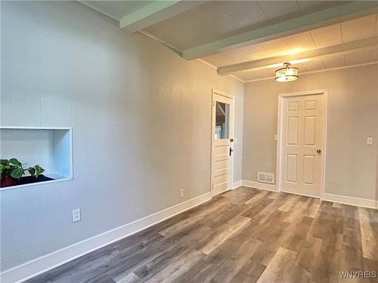 Empty room, Interior, Wood Texture Flooring