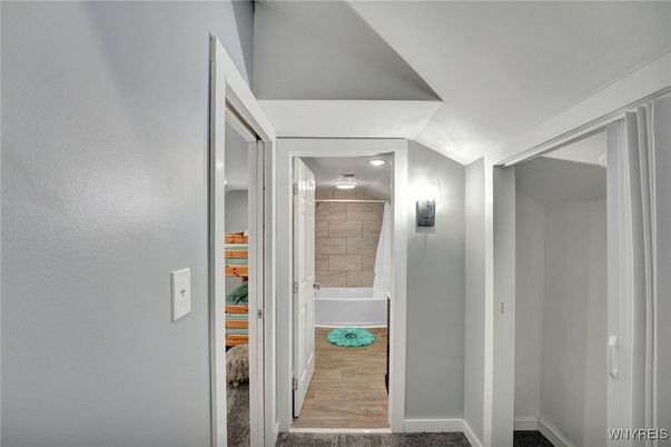 Interior, Stone Walls, Wood Texture Flooring