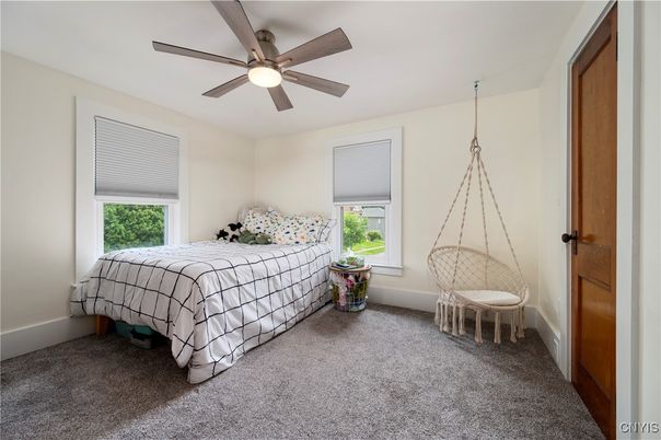 Bedroom, Interior, Pendant Lights