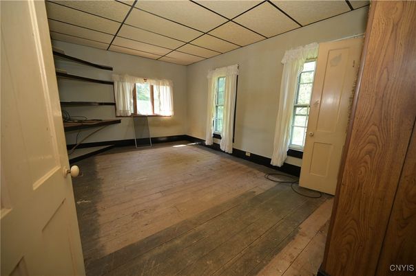 Empty room, Interior, Wood Texture Flooring