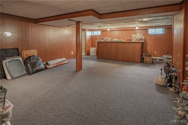 Empty room, Interior, Wooden Walls