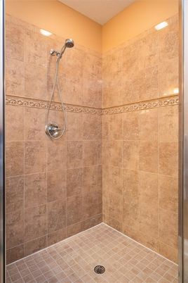 Bathroom, Interior, Recessed Lighting