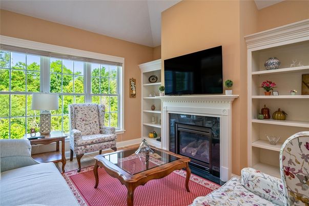 Fireplace, Interior, Living room, Wood Texture Flooring