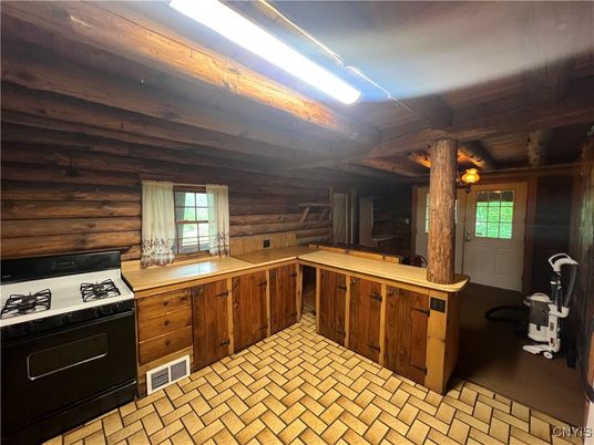Interior, Kitchen, Wooden Ceilings, Wooden Walls