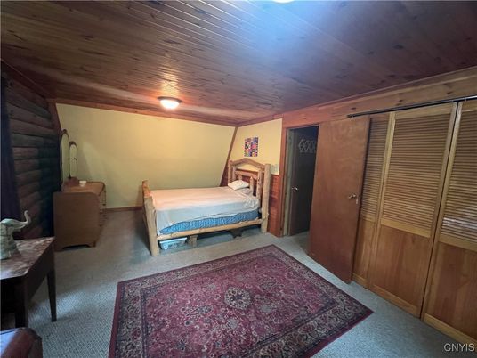 Bedroom, Interior, Wooden Ceilings