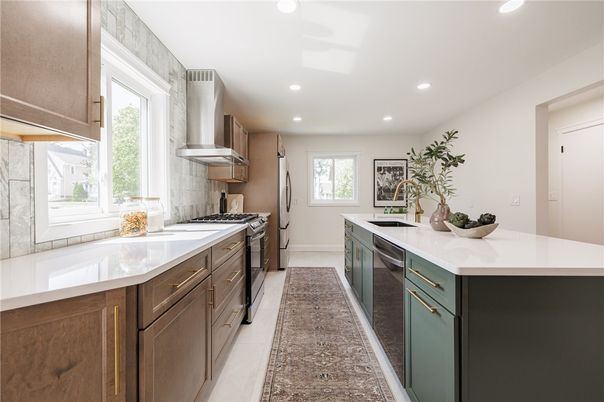 Interior, Kitchen, Recessed Lighting