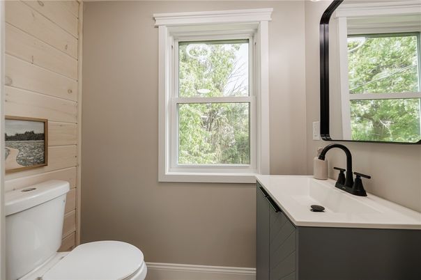 Bathroom, Interior, Wooden Walls