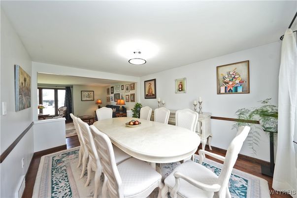 Dining room, Interior, Wood Texture Flooring