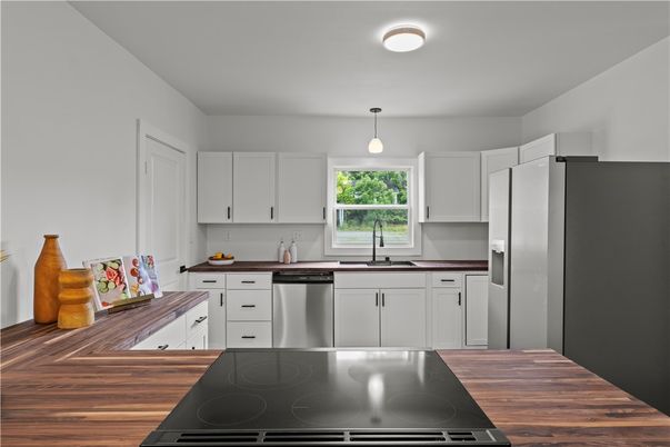 Interior, Kitchen, Pendant Lights