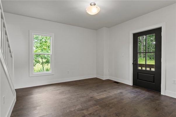 Empty room, Interior, Wood Texture Flooring