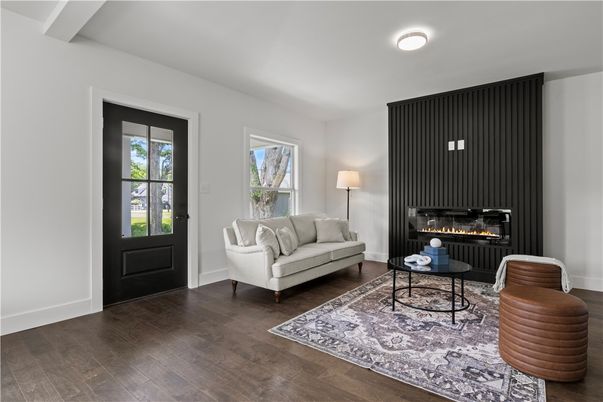 Fireplace, Interior, Living room, Wood Texture Flooring