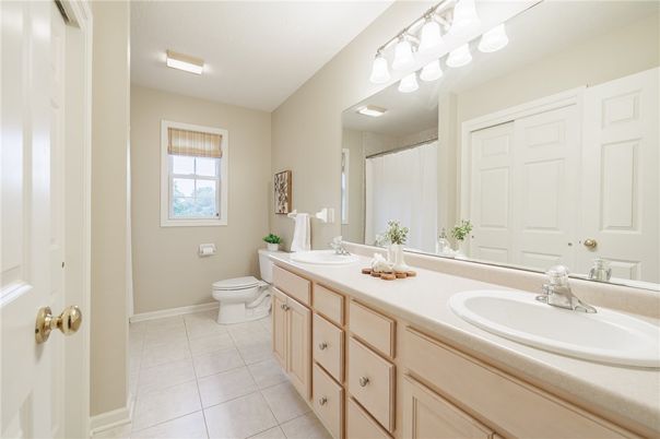 Bathroom, Dual Sink Vanities, Interior