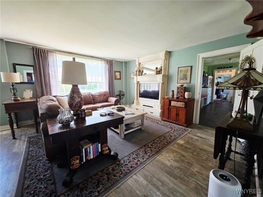 Fireplace, Interior, Living room, Wood Texture Flooring