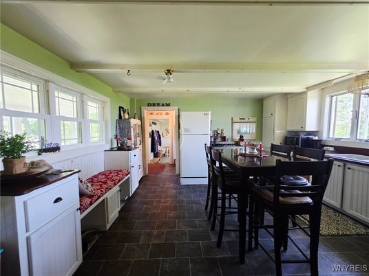 Dining room, Interior, Kitchen