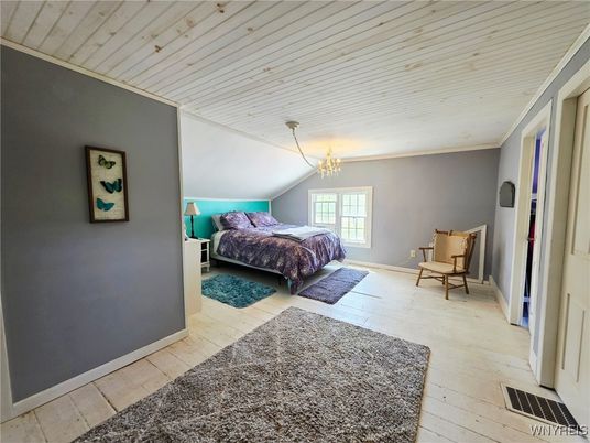Bedroom, Chandelier, Interior