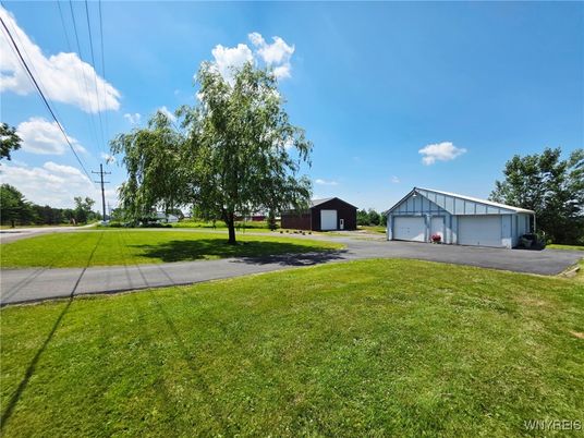 Backyard, Detached Garage, Exterior