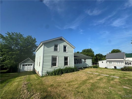 Backyard, Detached Garage, Exterior