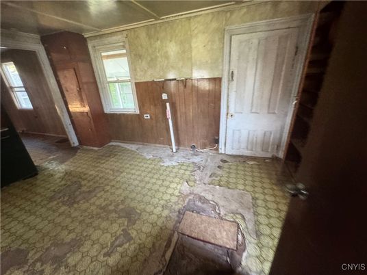 Empty room, Interior, Wooden Walls